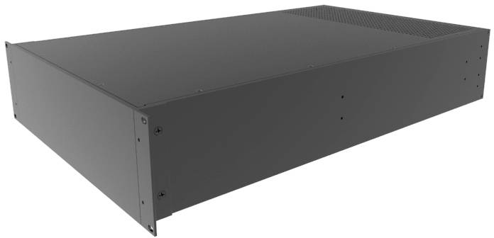 Hammond Electronics RM3U1928VBK 19 inch 19inch-industriële behuizing 3 HE Zwart