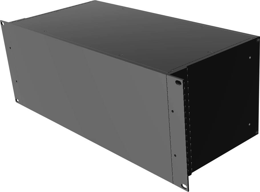 Hammond Electronics RM4U1908SBK 19 inch 19inch-industriële behuizing 4 HE Zwart