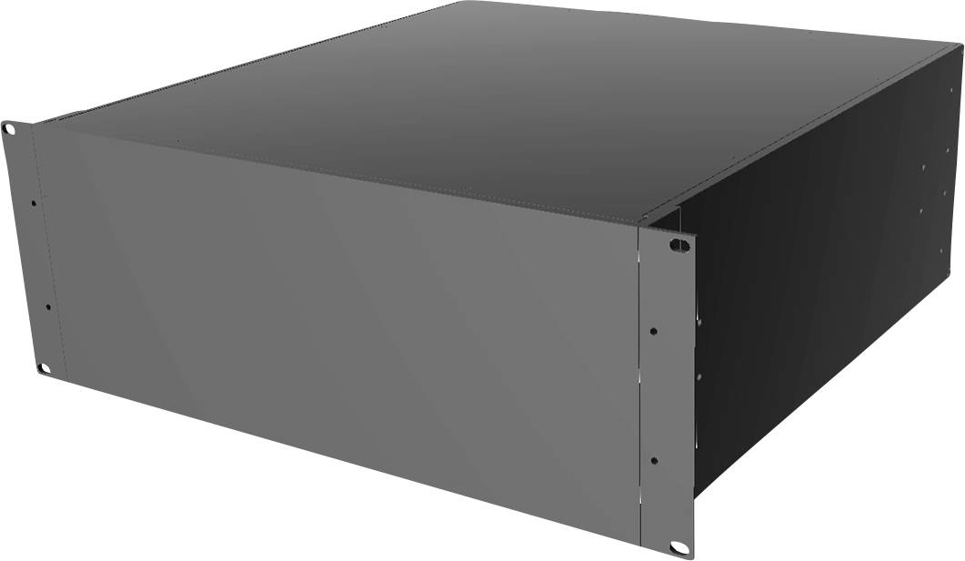 Hammond Electronics RM4U1918SBK 19 inch 19inch-industriële behuizing 4 HE Zwart