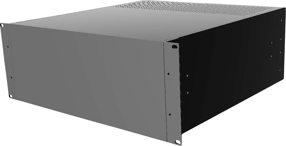 Hammond Electronics RM4U1918VBK 19 inch 19inch-industriële behuizing 4 HE Zwart