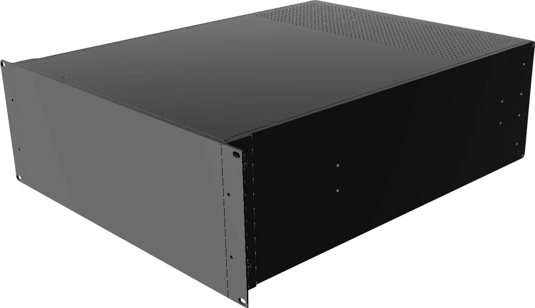 Hammond Electronics RM4U1922VBK 19 inch 19inch-industriële behuizing 4 HE Zwart