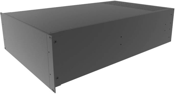 Hammond Electronics RM4U1928VBK 19 inch 19inch-industriële behuizing 4 HE Zwart