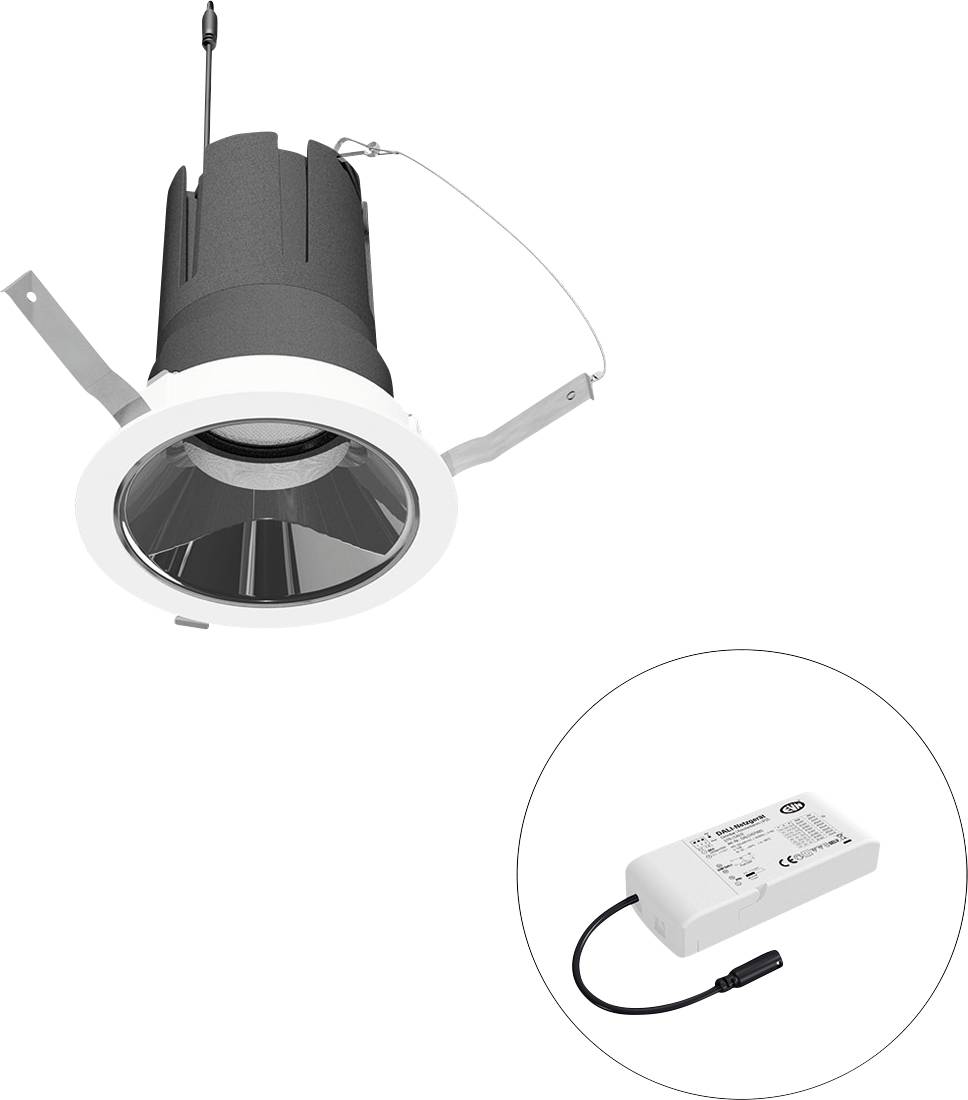 EVN F01R11SM2540L55D F01R11SM2540L55D LED-plafondspot