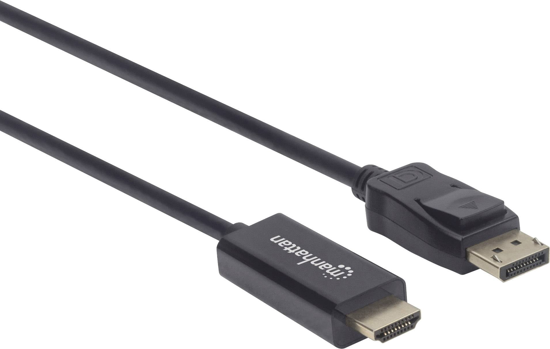 Manhattan 152679 DisplayPort-kabel DisplayPort / HDMI Adapterkabel DisplayPort-stekker, HDMI-A-stekker 1.80 m Zwart