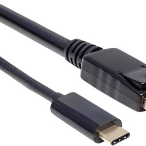 Manhattan USB 2.0 Adapter [1x USB-C stekker – 1x DisplayPort stekker] USB-C auf DisplayPort-Kabel Stecker/Stecker 4K@60H