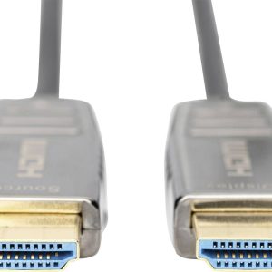 Digitus AK-330126-300-S HDMI-kabel HDMI Aansluitkabel HDMI-A-stekker, HDMI-A-stekker 30.00 m Zwart 8K UHD, Afgeschermd ( Digitus AK-330126-300-S HDMI-kabel HDMI Aansluitkabel HDMI-A-stekker, HDMI-A-stekker 30.00 m Zwart 8K UHD, Afgeschermd (