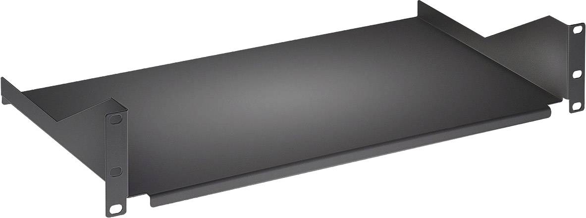 Intellinet 710916 19 inch Apparaatbodem voor patchkast 2 HE Geschikt voor kastdiepte: 600 mm Zwart (RAL 9005)
