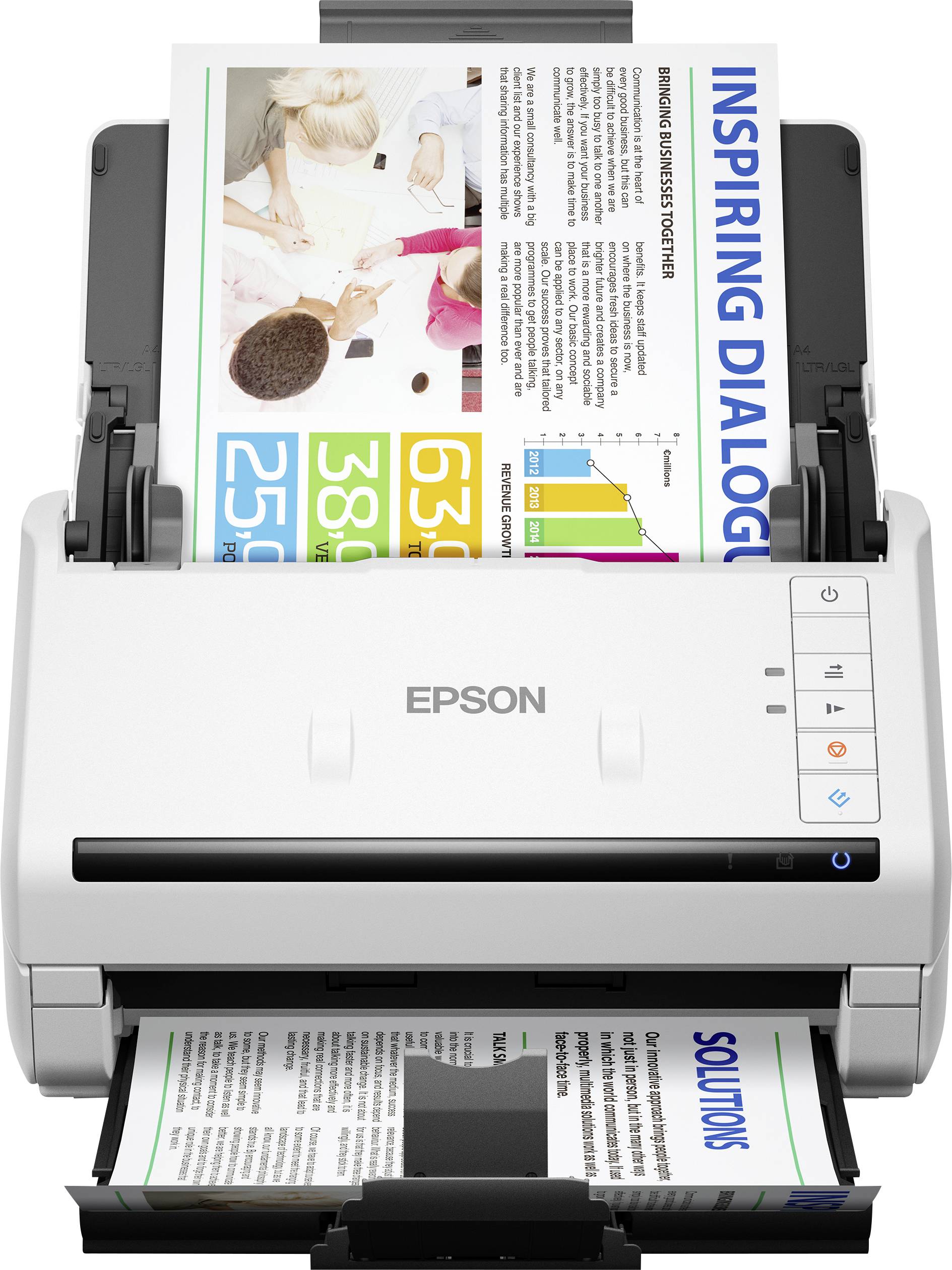 Epson WorkForce DS-530II Documentscanner A4 600 x 600 dpi 35 pag./min. USB-A 3.2 Gen 1