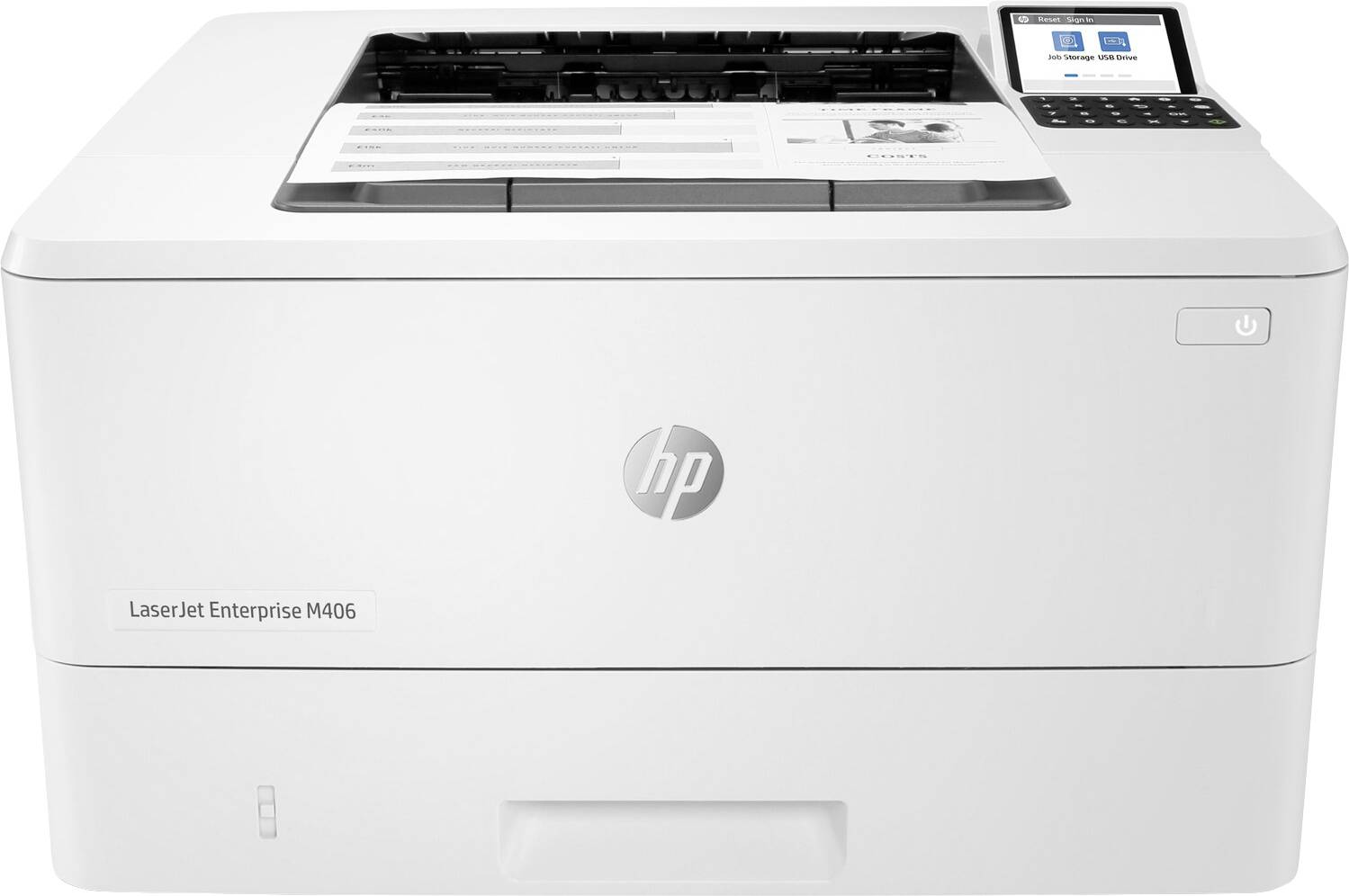 HP LaserJet Enterprise M 406 dn Printer A4 40 pag./min. 1200 x 1200 dpi Duplex, LAN, USB
