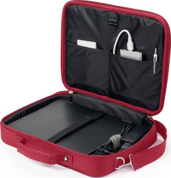 Dicota Eco Multi BASE Laptoptas Geschikt voor max. (laptop): 43,9 cm (17,3") Rood