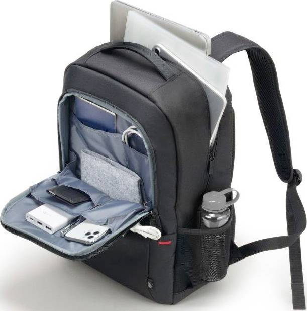 Dicota Eco Backpack Plus BASE 13-15.6 Laptoprugzak Geschikt voor max. (laptop): 39,6 cm (15,6") Zwart