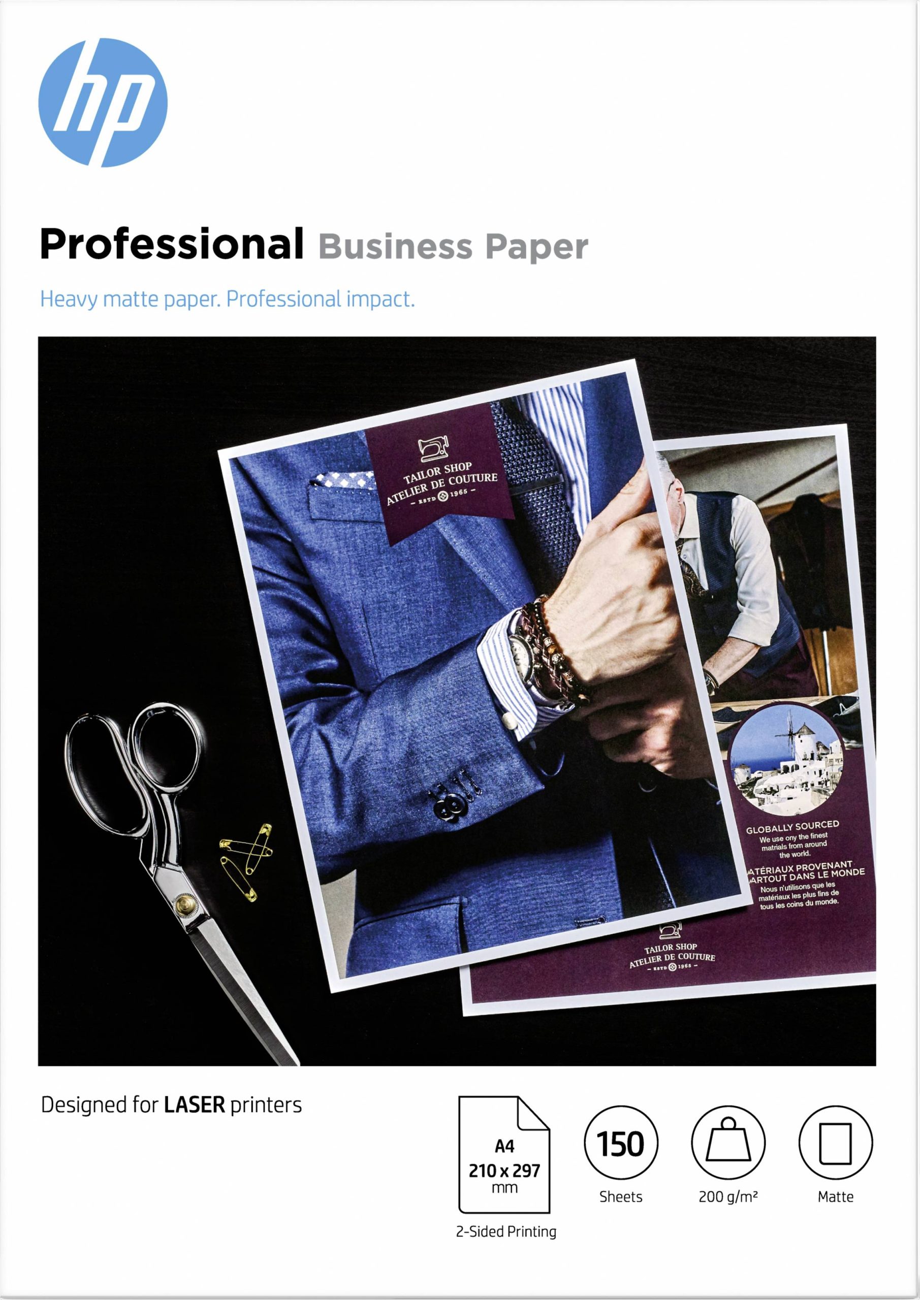 HP Professional 7MV80A Fotopapier DIN A4 200 g/m² 1 stuk(s) Mat