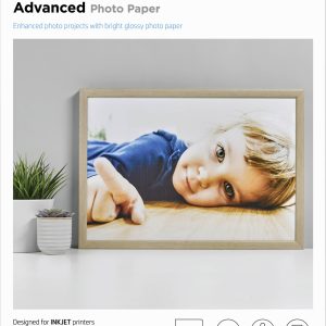 HP Advanced Photo Paper Q8697A Fotopapier DIN A3 250 g/m² 1 stuk(s) Glanzend HP Advanced Photo Paper Q8697A Fotopapier DIN A3 250 g/m² 1 stuk(s) Glanzend