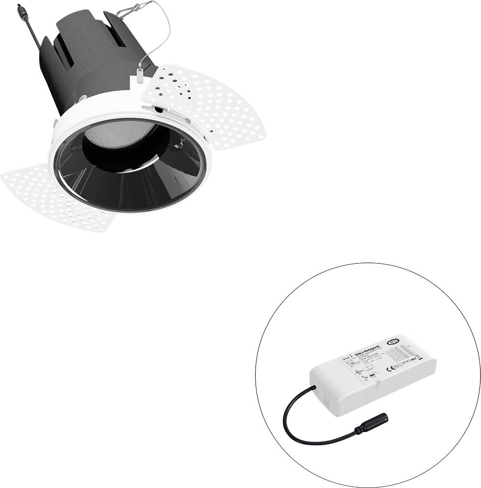 EVN F02R09AM2530L38D F02R09AM2530L38D LED-plafondspot