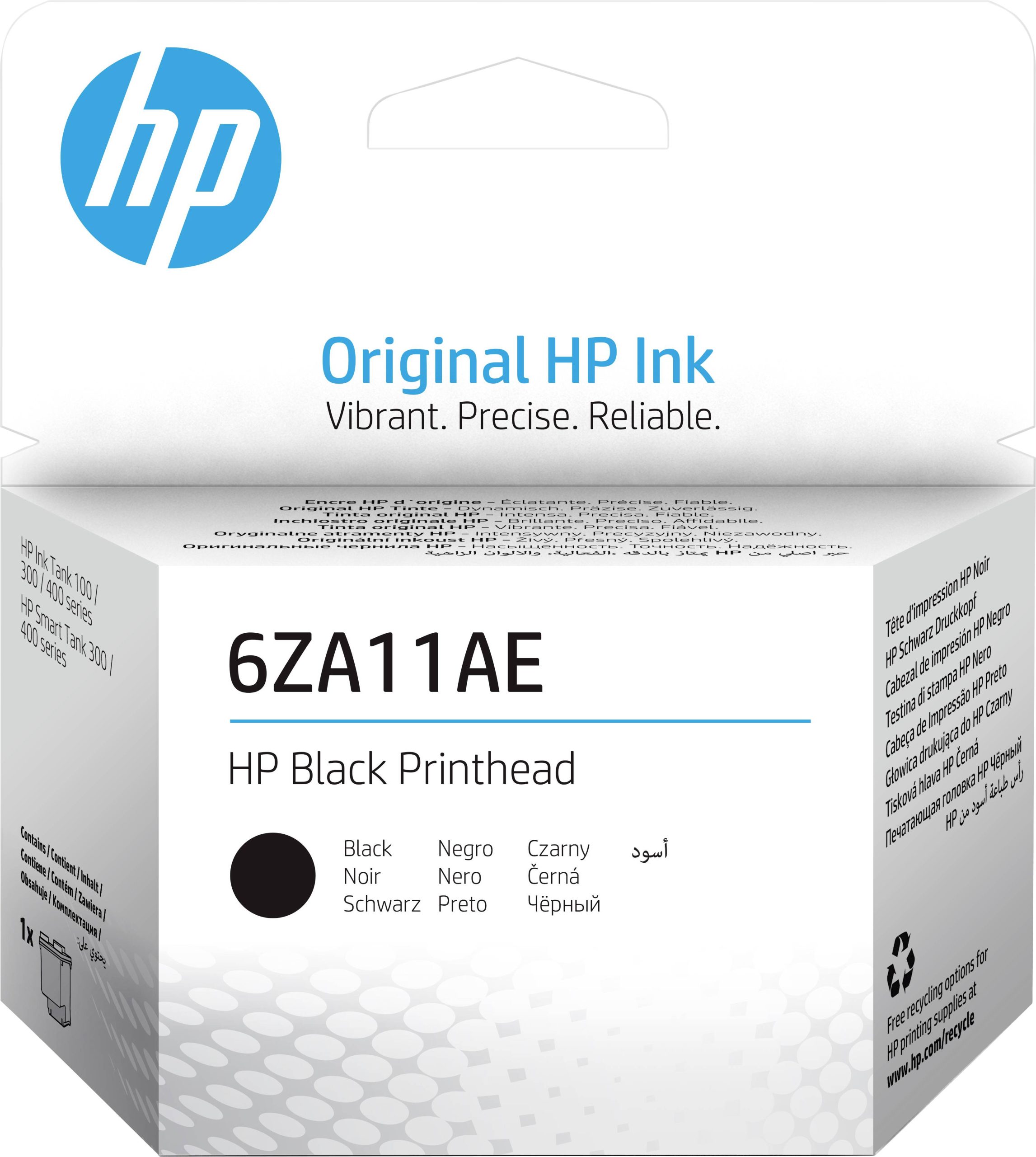 HP 6ZA11AE 6ZA11AE Printkop Origineel Zwart