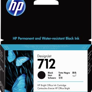 HP Inktcartridge 712 Origineel Zwart 3ED70A