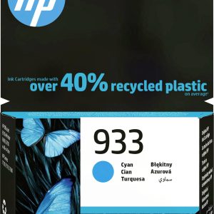 HP Inktcartridge 933 Origineel Cyaan CN058AE#BGX Inkt HP Inktcartridge 933 Origineel Cyaan CN058AE#BGX Inkt