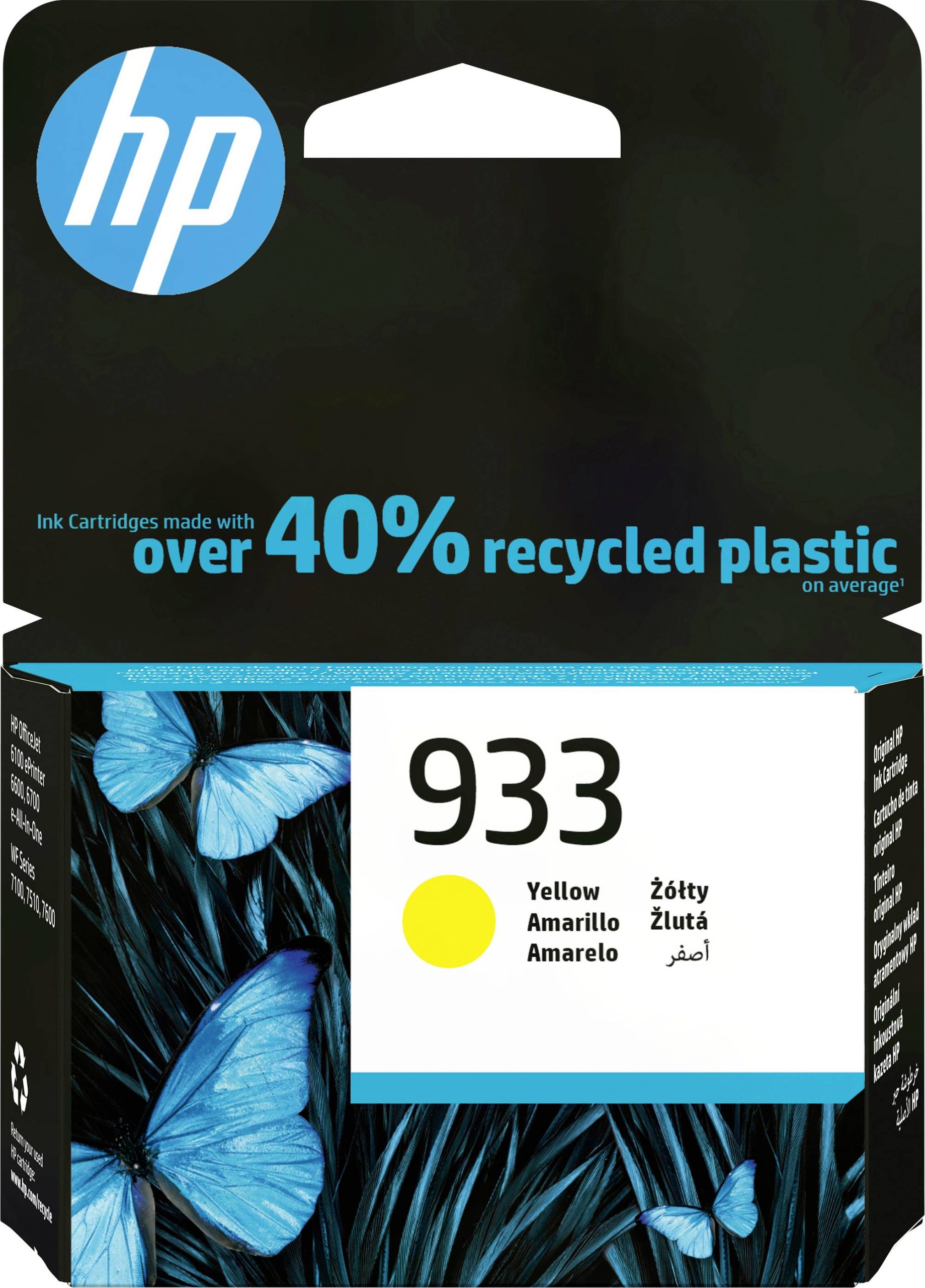 HP Inktcartridge 933 Origineel Geel CN060AE#BGX Inkt