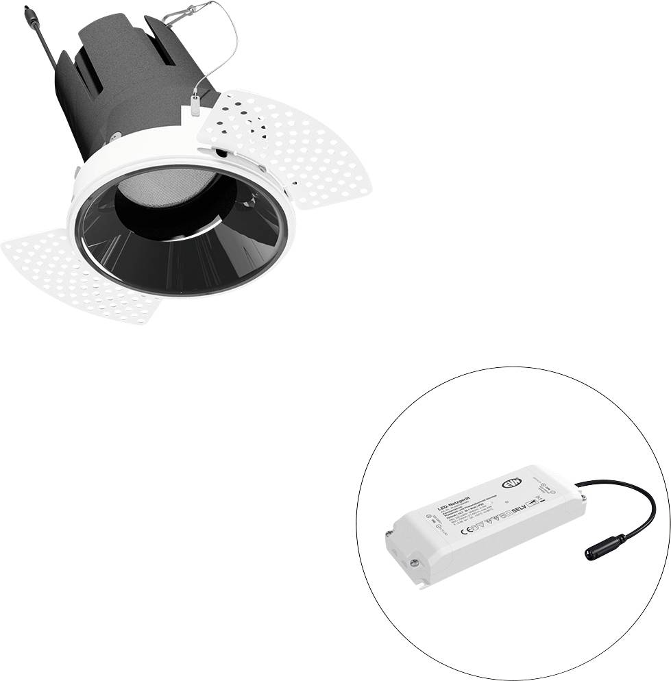EVN F02R09AM2540L24P F02R09AM2540L24P LED-plafondspot