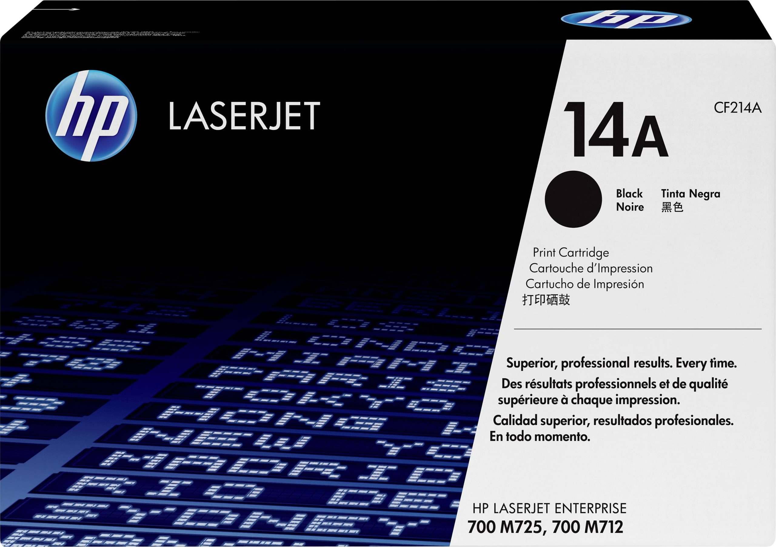 HP Toner 14A Origineel Zwart 10000 bladzijden CF214A