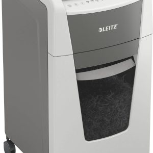 Leitz IQ Autofeed Office 300 P4 Papierversnipperaar 300 vellen Cross cut 4 x 30 mm P-4 60 l Ook geschikt voor Paperclips Leitz IQ Autofeed Office 300 P4 Papierversnipperaar 300 vellen Cross cut 4 x 30 mm P-4 60 l Ook geschikt voor Paperclips