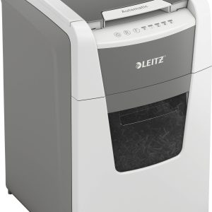 Leitz IQ Autofeed Office 150 P4 Papierversnipperaar 150 vellen Cross cut 4 x 30 mm P-4 44 l Ook geschikt voor Paperclips Leitz IQ Autofeed Office 150 P4 Papierversnipperaar 150 vellen Cross cut 4 x 30 mm P-4 44 l Ook geschikt voor Paperclips