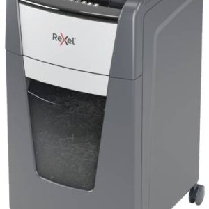 Rexel Optimum AutoFeed+ 225M Papierversnipperaar 225 vellen Micro cut 2 x 15 mm P-5 60 l Ook geschikt voor Paperclips, N