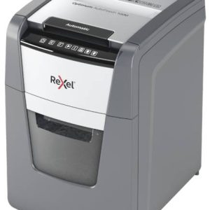Rexel Optimum AutoFeed+ 100M Papierversnipperaar 100 vellen Micro cut 2 x 15 mm P-5 34 l Ook geschikt voor Paperclips, N