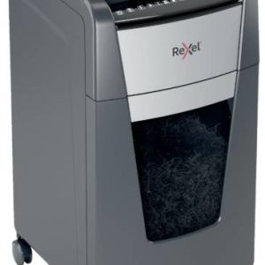 Rexel Optimum AutoFeed+ 300X Papierversnipperaar 300 vellen Micro cut 4 x 25 mm P-4 60 l Ook geschikt voor Paperclips, N