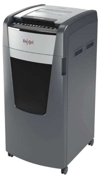 Rexel Optimum AutoFeed+ 750M Papierversnipperaar Micro cut 2 x 15 mm 140 l Aantal bladen (max.): 750 vellen Ook geschikt