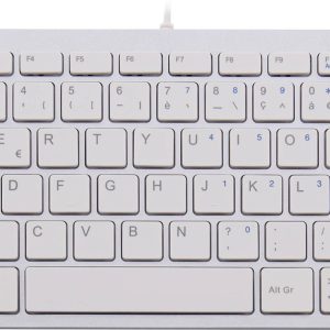 R-GO Tools Compact (RGOECAYW) Toetsenbord Kabelgebonden AZERTY, Frans Wit Ergonomisch R-GO Tools Compact (RGOECAYW) Toetsenbord Kabelgebonden AZERTY, Frans Wit Ergonomisch