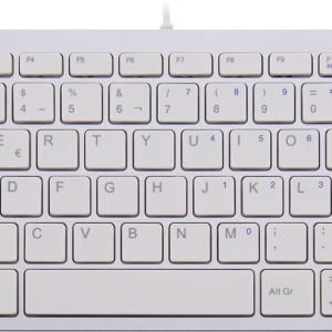 R-GO Tools Compact (RGOECESPW) Toetsenbord Kabelgebonden QWERTY, Spaans Wit Ergonomisch R-GO Tools Compact (RGOECESPW) Toetsenbord Kabelgebonden QWERTY, Spaans Wit Ergonomisch