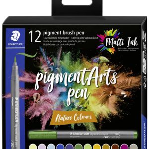 Staedtler pigment brush pen Nature Colour 371 C12-3 Fineliner Gekleurd, Natuur 12 stuk(s) Staedtler pigment brush pen Nature Colour 371 C12-3 Fineliner Gekleurd, Natuur 12 stuk(s)