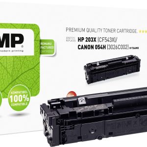 KMP Toner vervangt Canon, HP HP 203X (CF543X) Compatibel Magenta 2500 bladzijden H-T246MX 2549,3006 KMP Toner vervangt Canon, HP HP 203X (CF543X) Compatibel Magenta 2500 bladzijden H-T246MX 2549,3006
