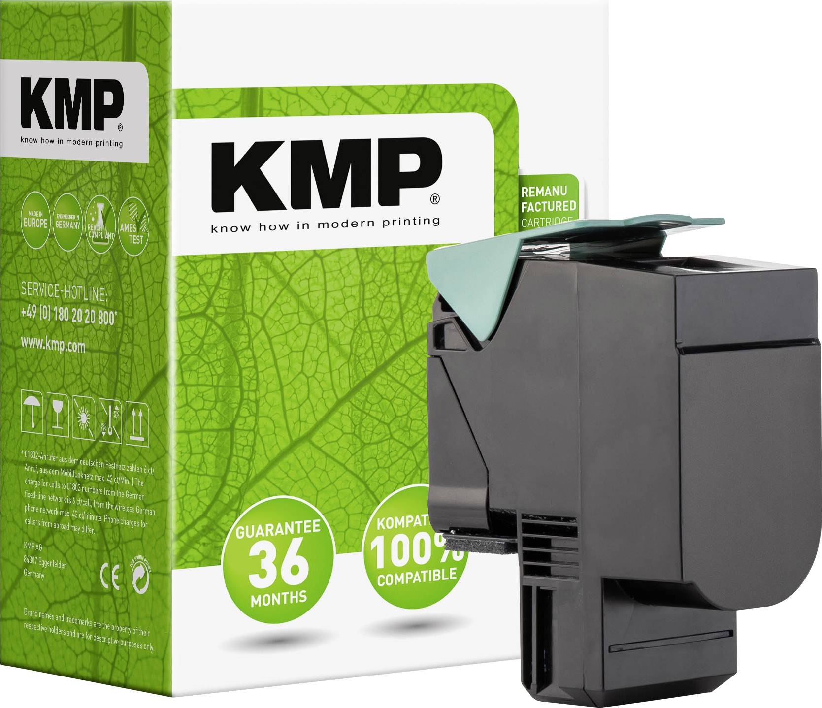 KMP Toner vervangt Lexmark Lexmark 702HY (70C2HY0) Compatibel Geel 3000 bladzijden L-T111Y 3936,0009