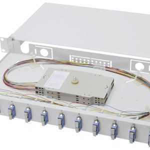 Digitus DN-96321/9 Glasvezel-patchpaneel 12 poorten SC Ingericht 1 HE Digitus DN-96321/9 Glasvezel-patchpaneel 12 poorten SC Ingericht 1 HE