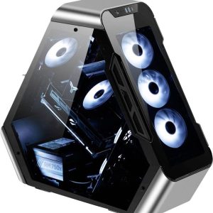 Jonsbo TR03-G Tower Gaming-behuizing Zilver Jonsbo TR03-G Tower Gaming-behuizing Zilver