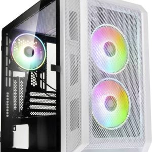 Kolink CITADEL MESH RGB WHITE Midi-tower Gaming-behuizing, Behuizing Wit Kolink CITADEL MESH RGB WHITE Midi-tower Gaming-behuizing, Behuizing Wit