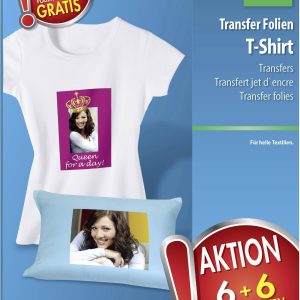 Sigel T1156 T-shirt transferfolie 197 g/m² 12 vellen Sigel T1156 T-shirt transferfolie 197 g/m² 12 vellen