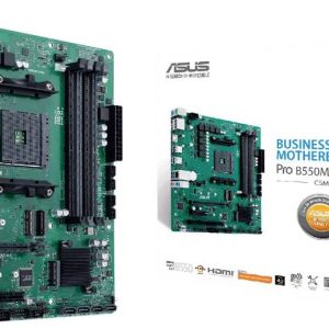 Asus PRO B550M-C/CSM Moederbord Socket AMD AM4 Vormfactor Micro-ATX Moederbord chipset AMD® B550