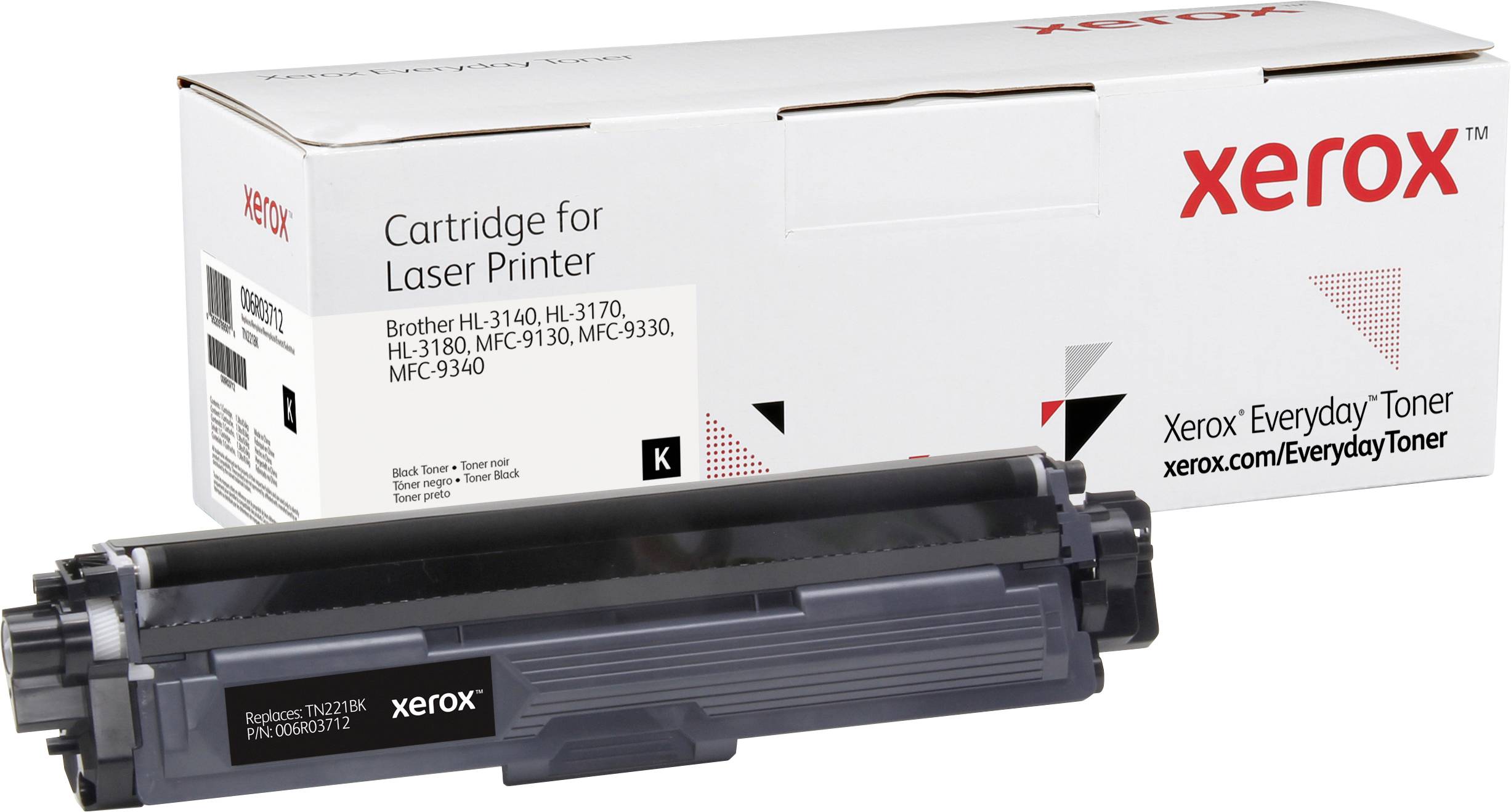 Xerox Toner vervangt Brother TN-241BK Compatibel Zwart 2500 bladzijden Everyday™ Toner 006R03712