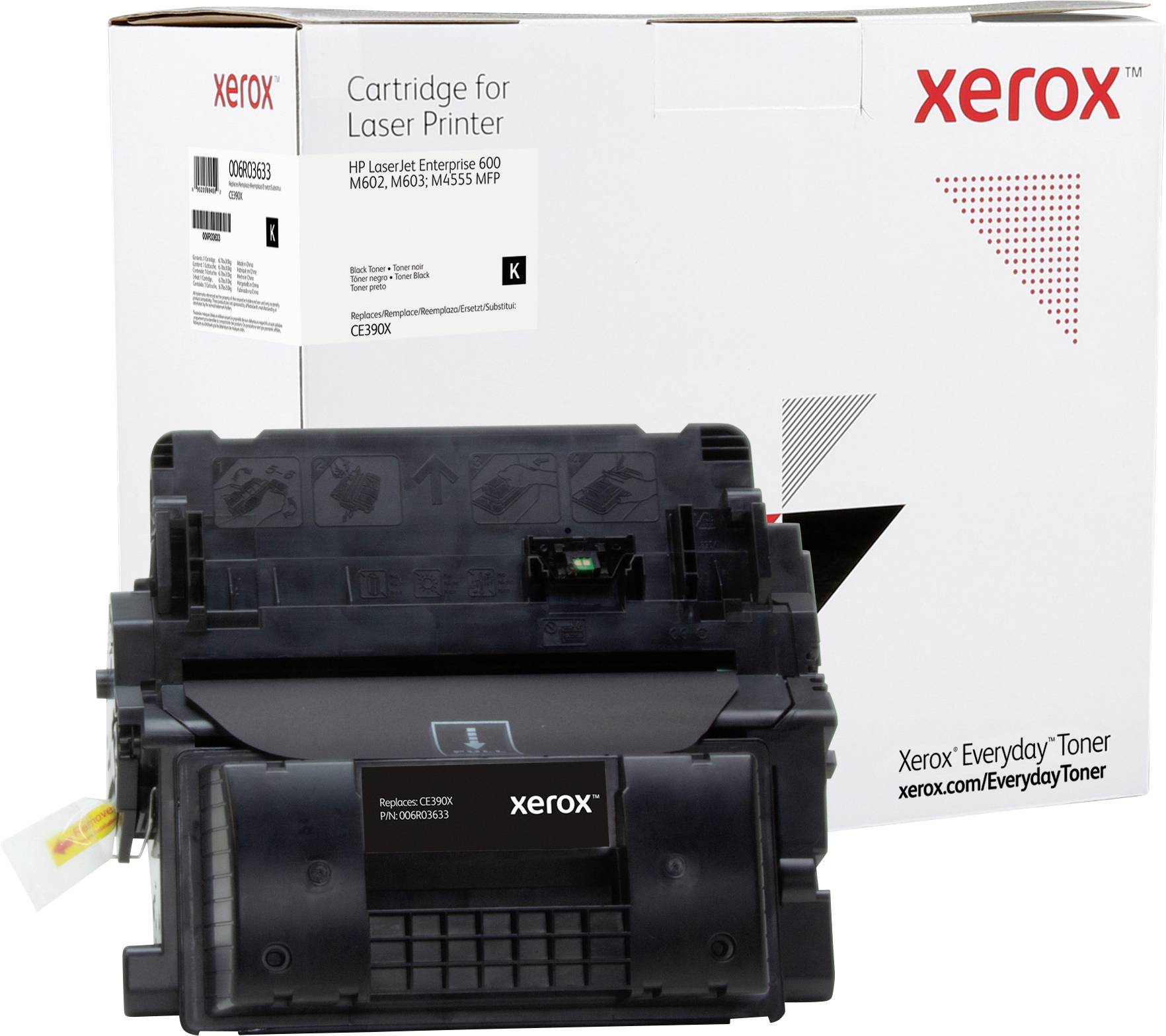 Xerox Toner vervangt HP, Troy 90X, CE390X Compatibel Zwart 24000 bladzijden Everyday™ Toner 006R03633