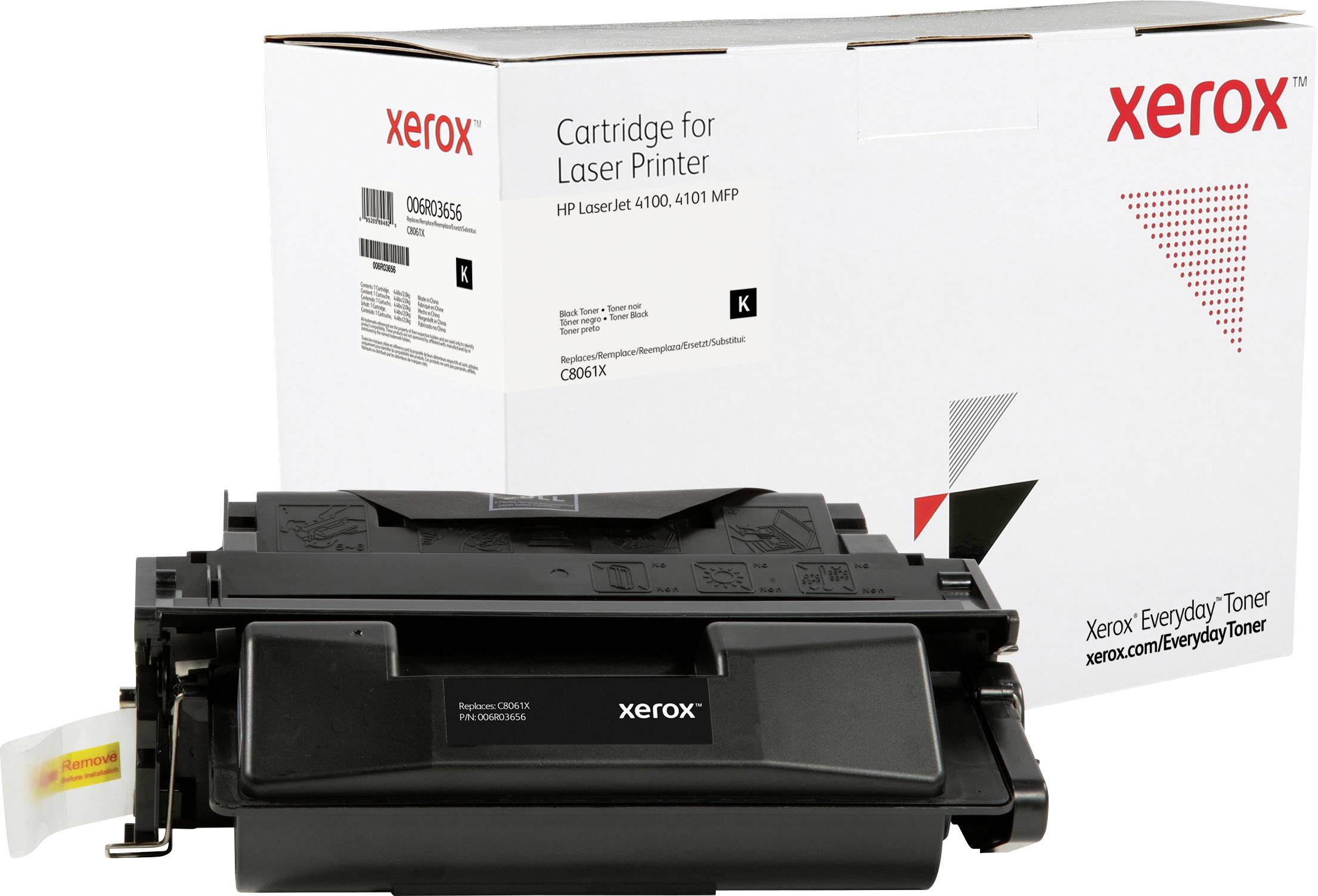 Xerox Toner vervangt HP, Troy 61X, C8061X Compatibel Zwart 10000 bladzijden Everyday™ Toner 006R03656