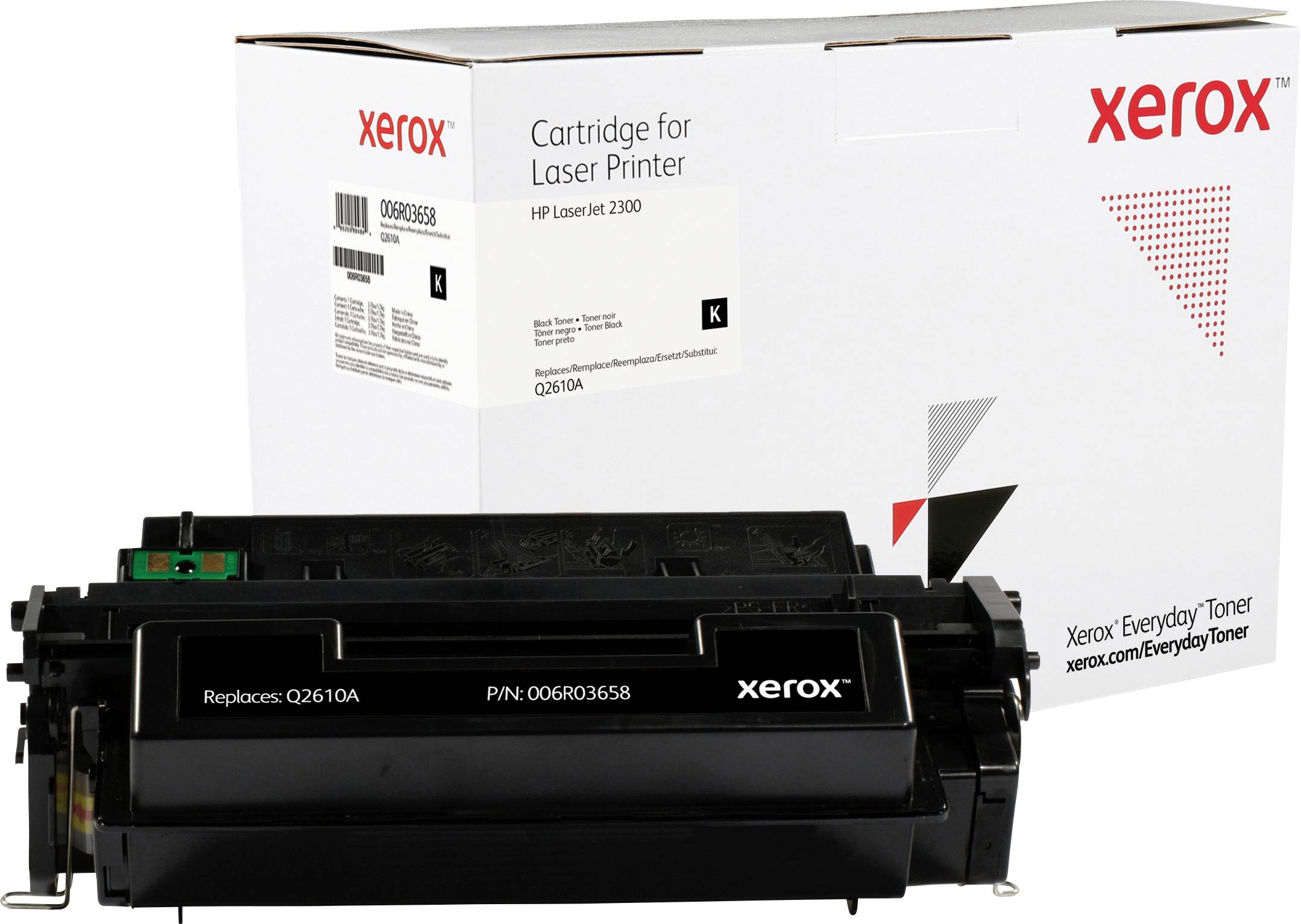 Xerox Toner vervangt HP 10A, Q2610A Compatibel Zwart 6000 bladzijden Everyday™ Toner 006 R 03658