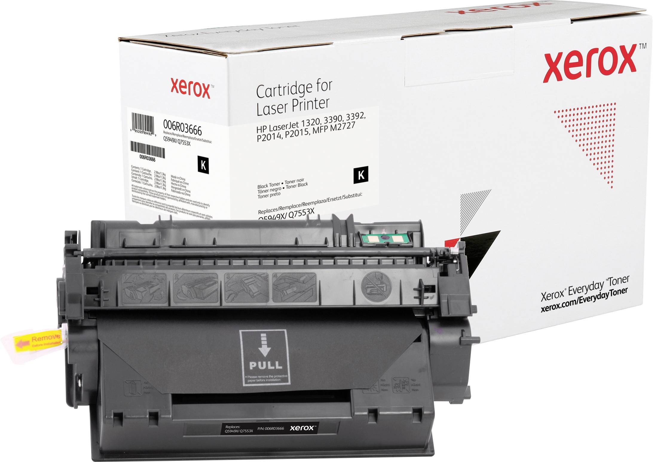 Xerox Toner vervangt Canon, HP Q5949X, Q7553X Compatibel Zwart 6000 bladzijden Everyday™ 006R03666
