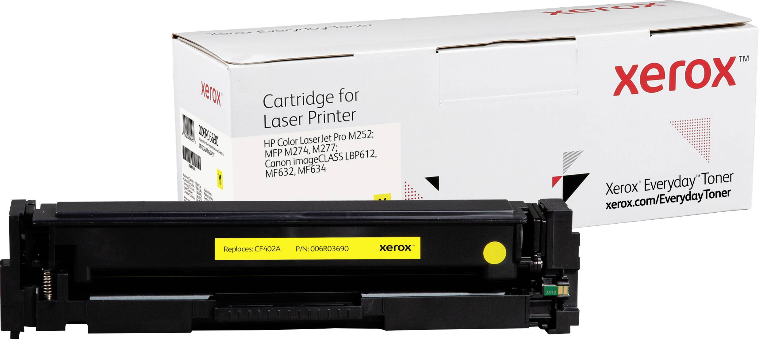 Xerox Toner vervangt Canon, HP 201A, CF402A, CRG-045Y Compatibel Geel 1400 bladzijden Everyday™ Toner 006R03690