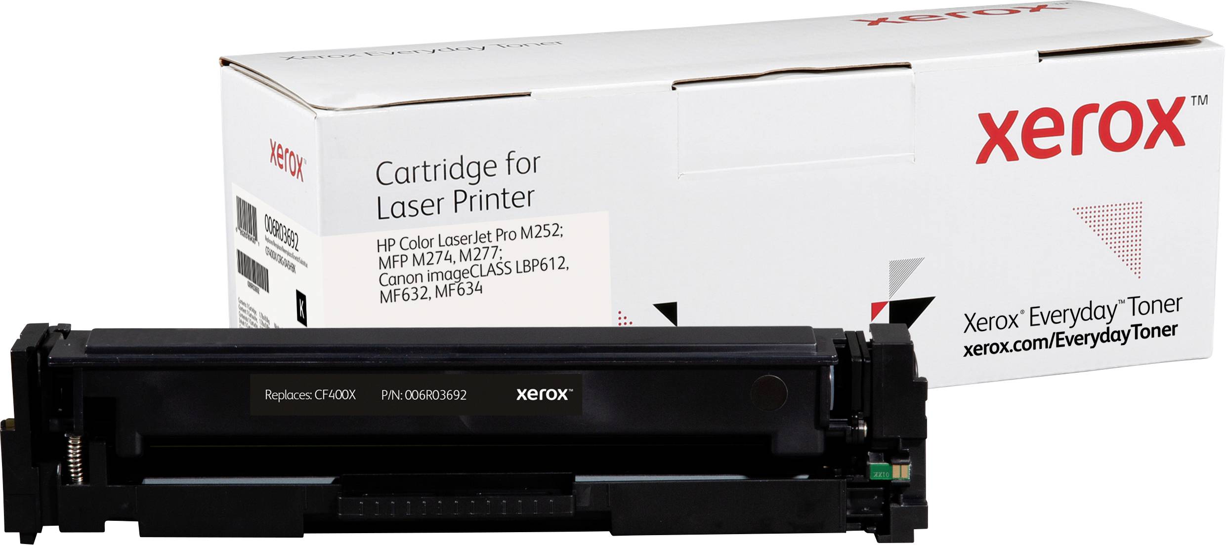 Xerox Toner vervangt Canon, HP 201X, CF400X, CRG-045HBK Compatibel Zwart 2800 bladzijden Everyday™ Toner 006R03692