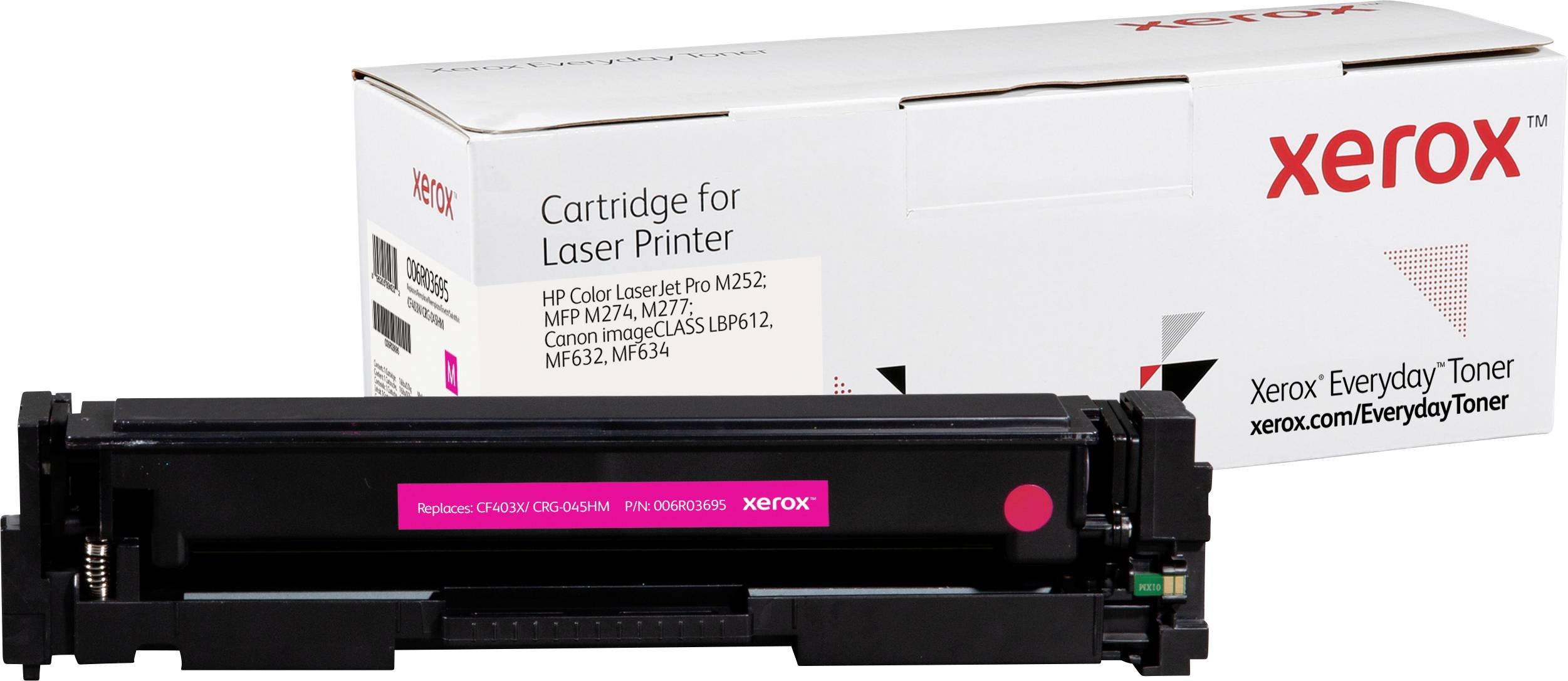 Xerox Toner vervangt Canon, HP 201X, CF403X, CRG-045HM Compatibel Magenta 2300 bladzijden Everyday™ Toner 006R03695