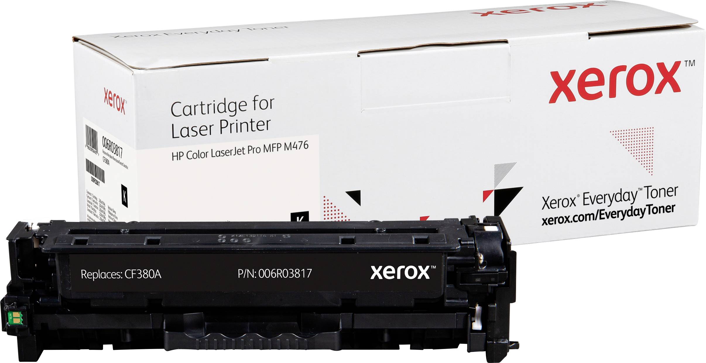 Xerox Toner vervangt HP 80A, CF380A Compatibel Zwart 2400 bladzijden Everyday™ Toner 006R03817