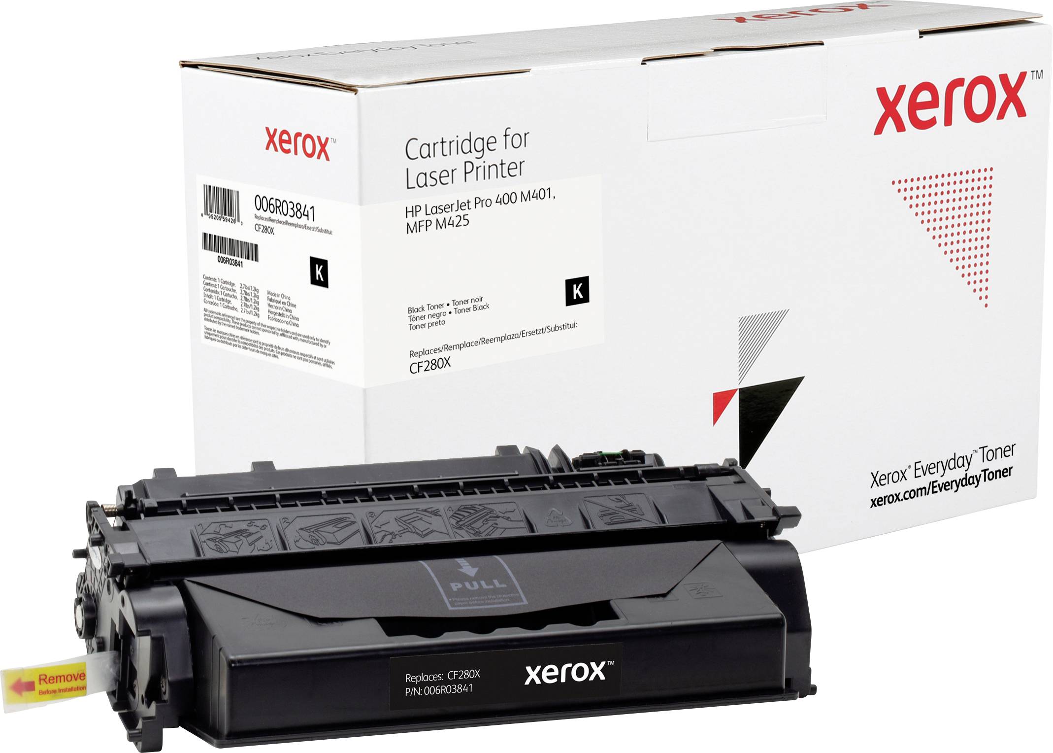 Xerox Toner vervangt HP 80X, CF280X Compatibel Zwart 6900 bladzijden Everyday™ Toner 006R03841